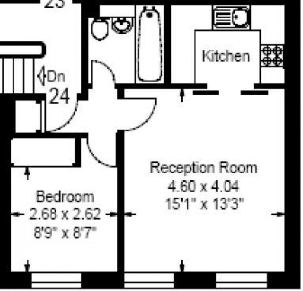 Floorplan for Grenbeck Court, SW5 9NL