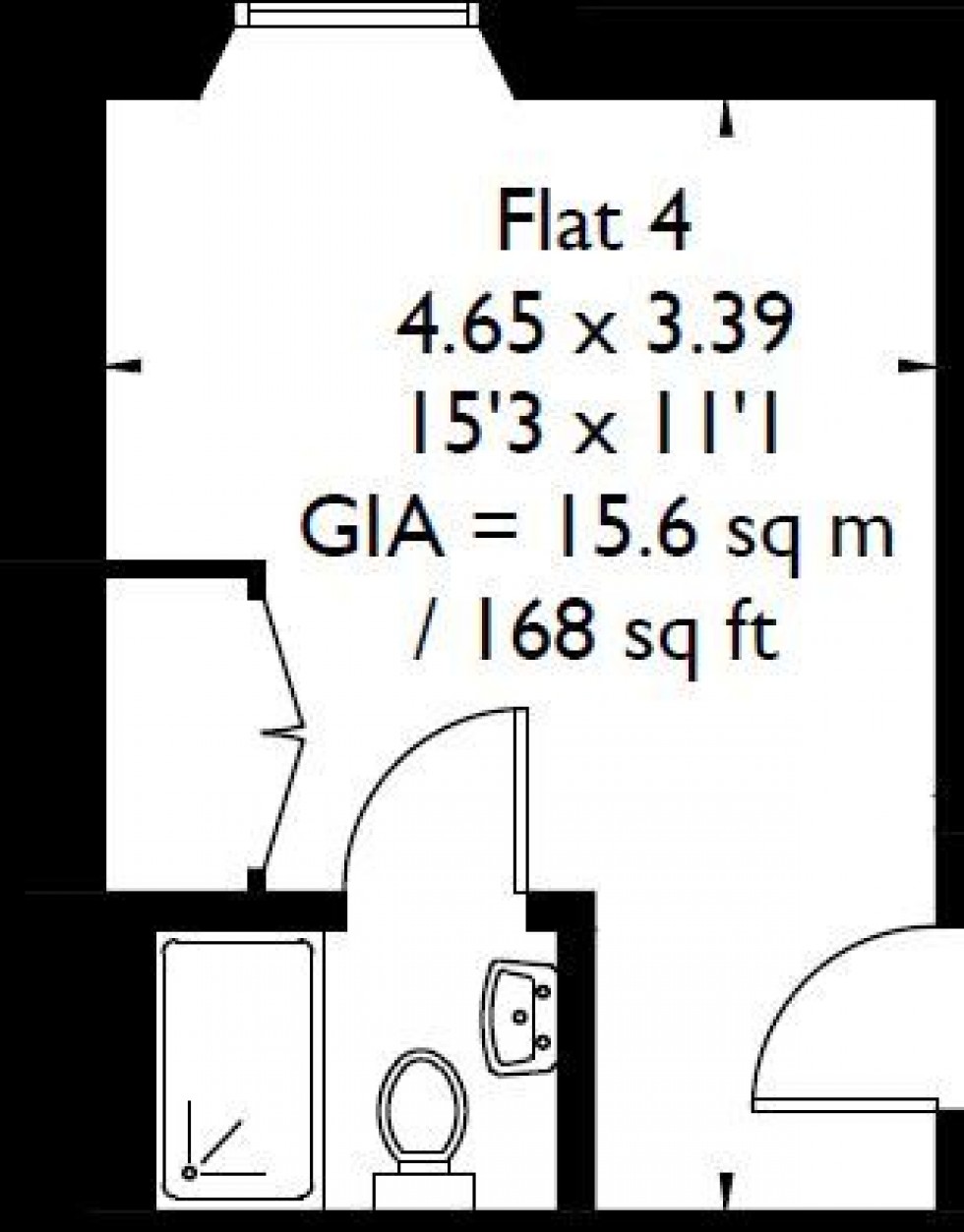 Floorplan for Queensborough Terrace, W2