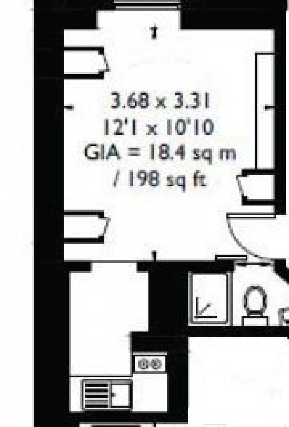 Floorplan for Queensborough Terrace, London, W2